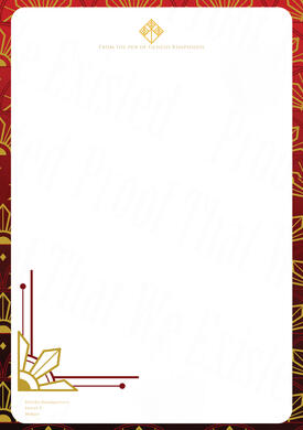 Genesis stationary by Aruudlay. Watermarked for preview purposes. Genesis stationary by Aruudlay. Watermarked for preview purposes.